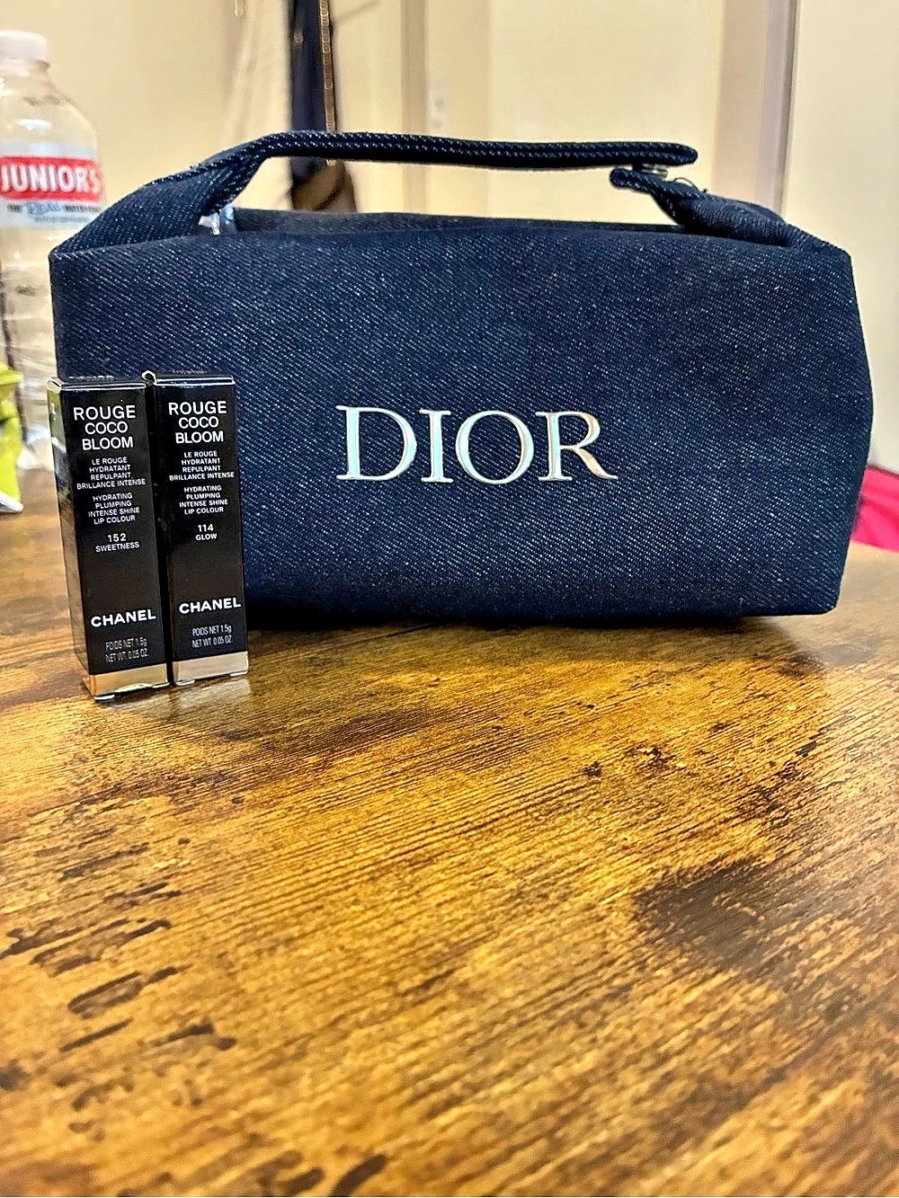 Denim Dior Makeup + 2 Chanel Lipsticks (1.5g each)